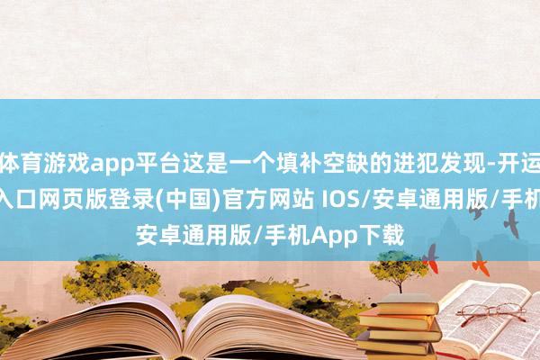 体育游戏app平台这是一个填补空缺的进犯发现-开运app官网入口网页版登录(中国)官方网站 IOS/安卓通用版/手机App下载